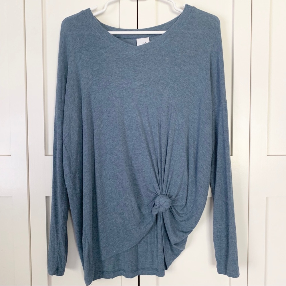 Cabi Blue Long Sleeve Tunic